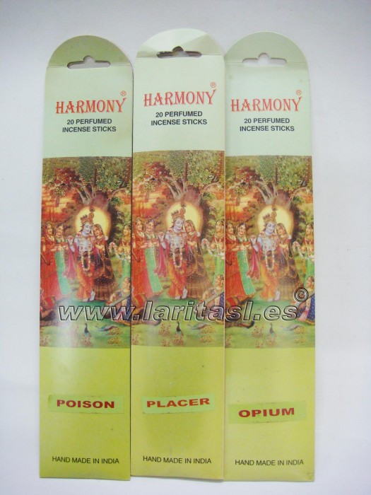 Incenso Harmony Poison (12 x 20 sticks)